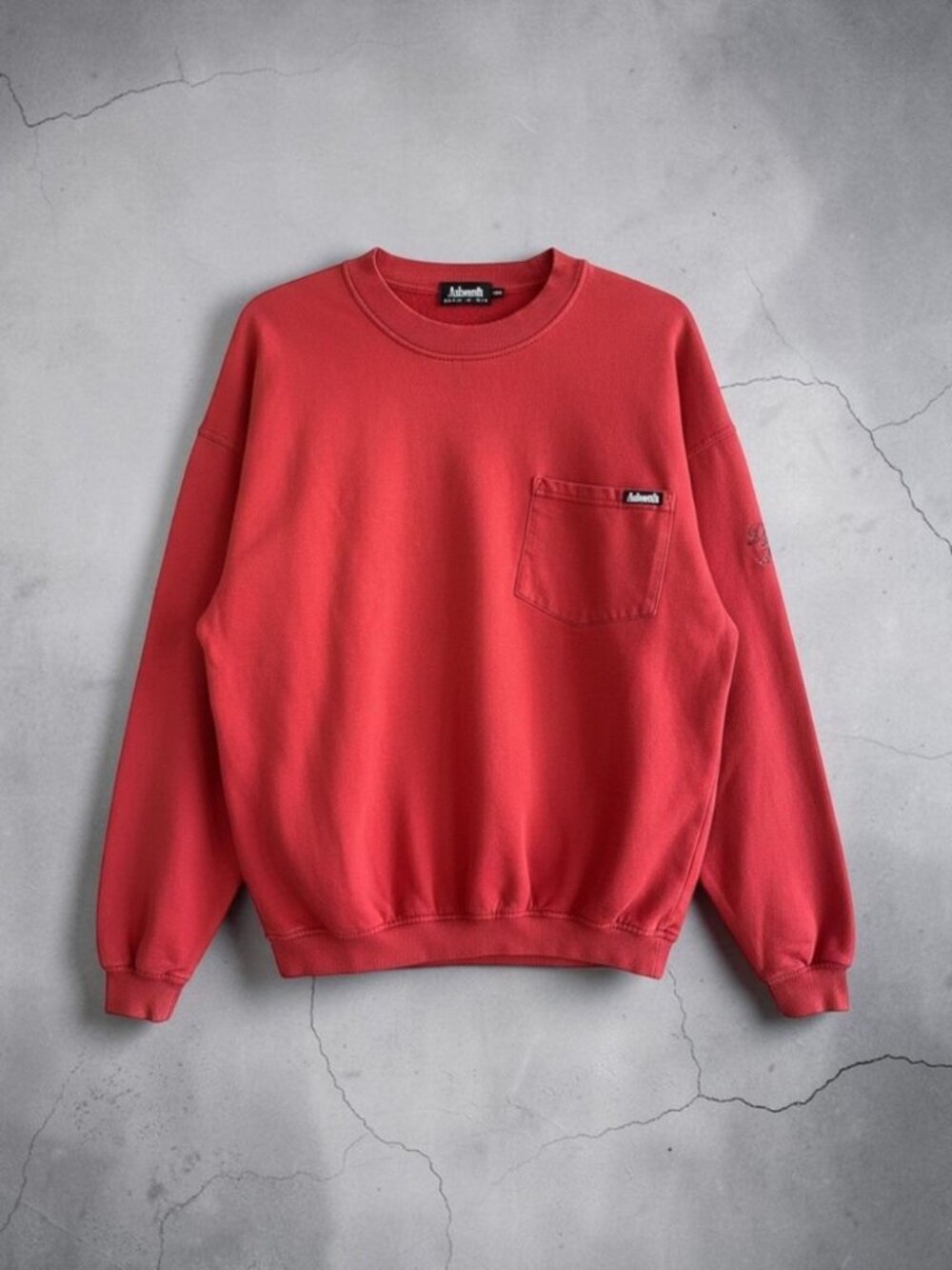 Ashworth Men's Red  Long Sleeve Pocket Golf Sweatshirt Size XXL Doral Ryder Open